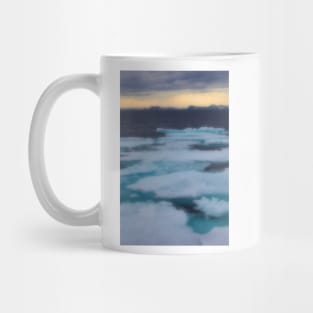 Nordkappsundet Mountains and Ice Field Mug